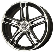 Load image into Gallery viewer, Enkei FD-05 15x7 4x100 38mm Offset 72.62 Bore Dia Black Machined Wheel