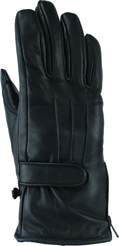 Kuryakyn Leather By River Road Taos Cold Weather Gloves Black Womens - Medium 094517