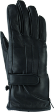 Load image into Gallery viewer, Kuryakyn Leather By River Road Taos Cold Weather Gloves Black Womens - Medium 094517