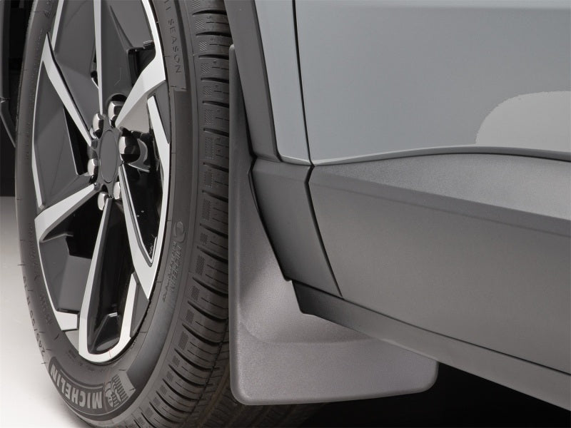 WeatherTech 24-26 Chevrolet Equinox EV Front Mudflaps - Black 110220