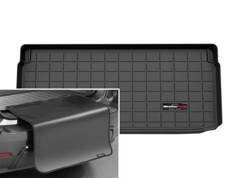 WeatherTech 25-25 MINI Hardtop 2 door Behind 3rd Row Cargo Liner w/Bumper Protector - Black 401792SK
