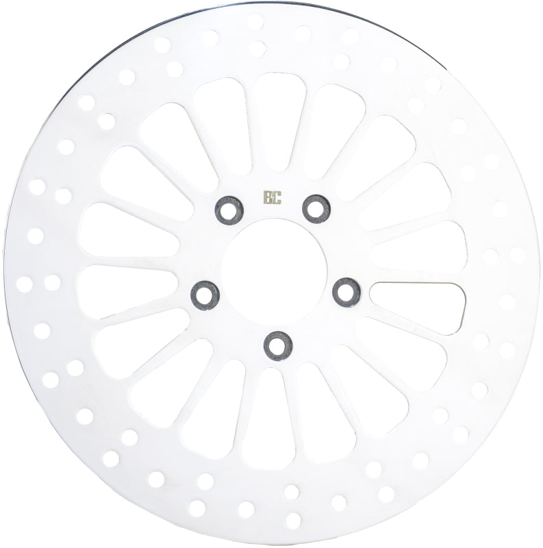 Bikers Choice 00-17 Big Twin Low and Slow 11.5 Inch Rear Brake Rotor Polished
