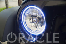 Load image into Gallery viewer, Oracle 7in Round Surface Mount LED Headlight Halo Kit - Green