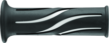 Load image into Gallery viewer, BikeMaster 7/8in Wave Grips - Black/White