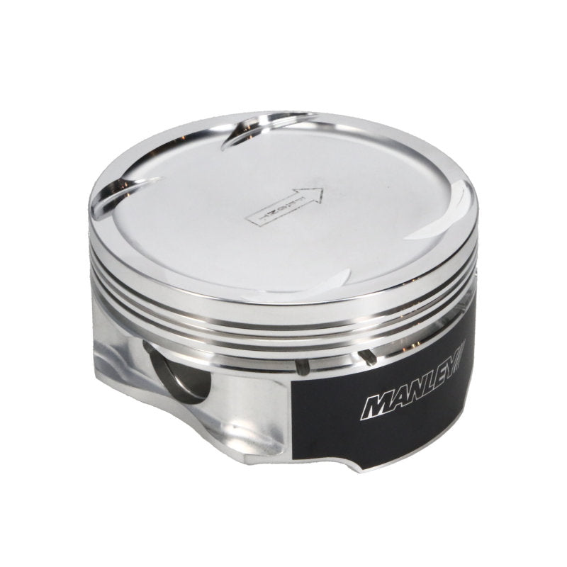 Manley 03-07 Nissan 350Z/Maxima 81.4mm Stroker 96.50mm +1.0mm Bore 8.5:1 Dish Piston Set w/ Rings - GTR Auto