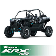 Load image into Gallery viewer, Rugged s Kawasaki Teryx KRX Complete Comm Kit w/STX Stereo / M1 VHF Business Band / Dash Mount