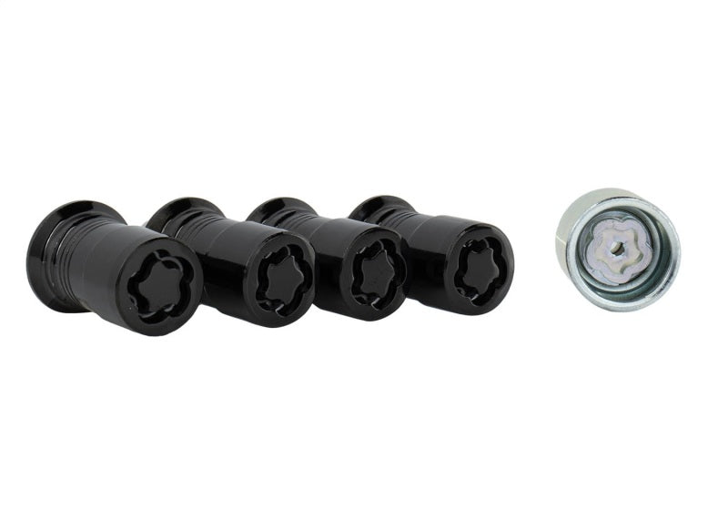 Ford Racing M14 x 1.5 Black Security Lug Nut Kit - Set of 4 M-1A043-A