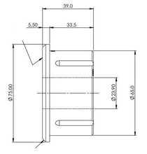 Load image into Gallery viewer, SuperPro 13-23 Ram ProMaster 1500/2500/3500 Rear Leaf Spring Forward Eye Bushing Kit