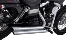 Load image into Gallery viewer, Vance &amp; Hines HD Dyna 06-09 Big Shots Staggered Chrome Full System Exhaust