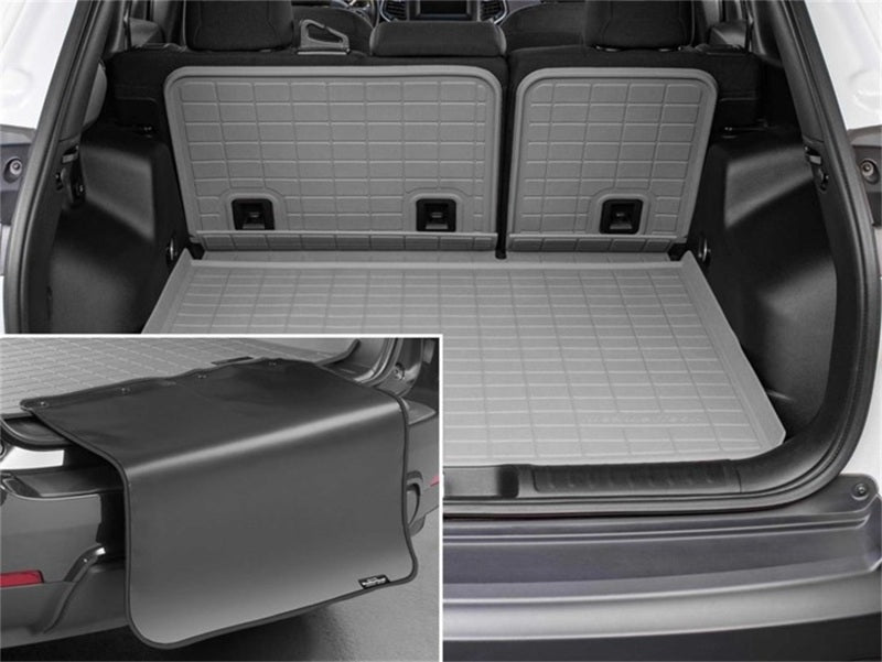 WeatherTech 15-23 Ford Edge / 19-22 Edge ST SeatBack Cargo Liner HP w/Bumper Protector - Grey
