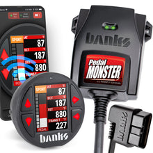 Load image into Gallery viewer, Banks Power Pedal Monster Kit Sumitomo TS 025 Sealed Series (Gray) 6-Way PM-07 With iDash Pro