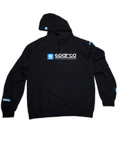 Load image into Gallery viewer, Sparco Sweatshirt Hooded WWW Red LRG