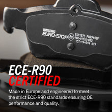 Load image into Gallery viewer, Power Stop 97-98 Saab 900 Euro-Stop ECE-R90 Rear Brake Pads ESP0738