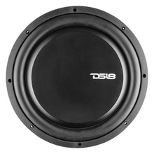 Load image into Gallery viewer, DS18 12in 600 Watts RMS 4 ohm SVC Shallow Mount Water Resistant Subwoofer