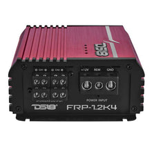 Load image into Gallery viewer, DS18 4-Channel Class-D Amp Stereo Full-Range 4 x 120 W RMS at4 ohm- Red