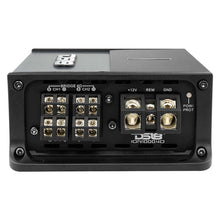 Load image into Gallery viewer, DS18 4-Channel Amp 2x 500/4ohm Bridge 4 x 250/2ohm 4 x 150/4ohm Watts RMS Class D
