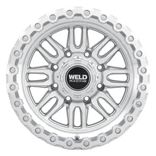 Load image into Gallery viewer, Weld Off-Road Swift 17x9in - 8x165.1 BP - ET-12 - 125.1mm CB - Gloss Silver Machined Wheel &amp; Ring