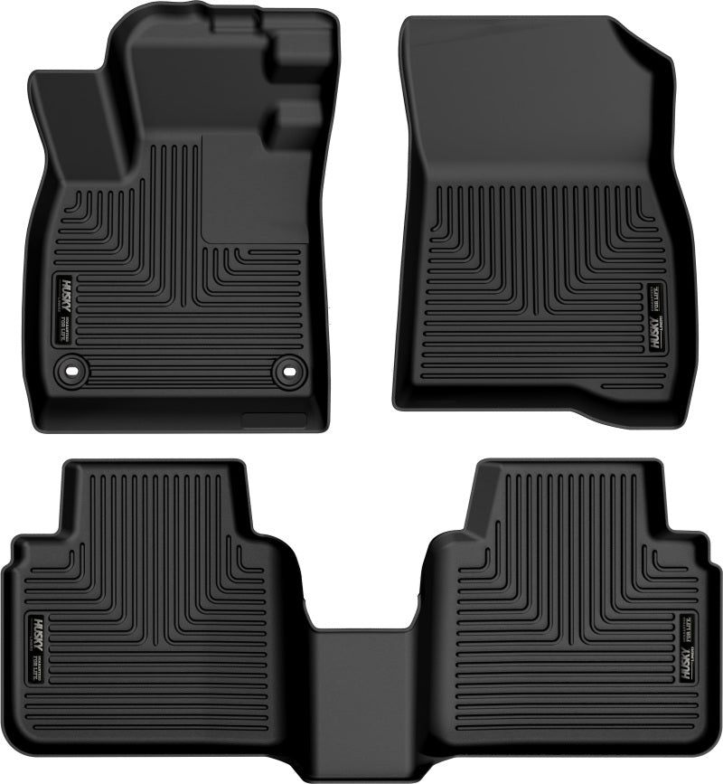 Husky Liners 2023 Honda Accord Weatherbeater Black Front & 2nd Seat Floor Liners - GTR Auto
