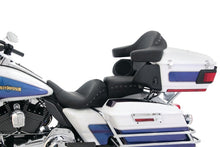 Load image into Gallery viewer, Mustang 93-13 Harley FL Touring Extended Arm Wrap Passenger w/Blk Pearl Studs - Black