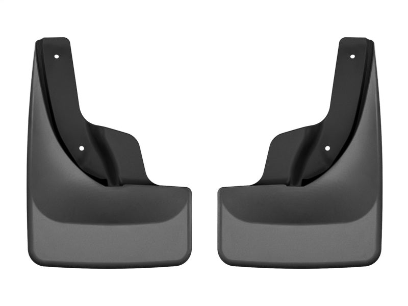 WeatherTech 21-25 Volkswagen Taos Rear Mudflaps - Black 120217