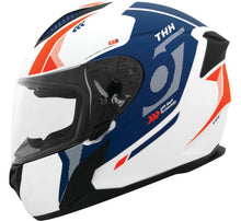 Load image into Gallery viewer, THH Helmets T810S Hayate White/Navy - Small