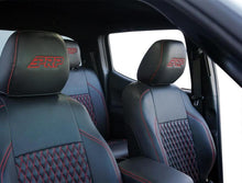 Load image into Gallery viewer, PRP 16-23 Toyota Tacoma Front Seat Covers (Pair) - Black/Navy Blue