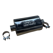 Load image into Gallery viewer, Kooks 2.5in Oval Clamp In Muffler 12in Long Body Polished Stainless Steel