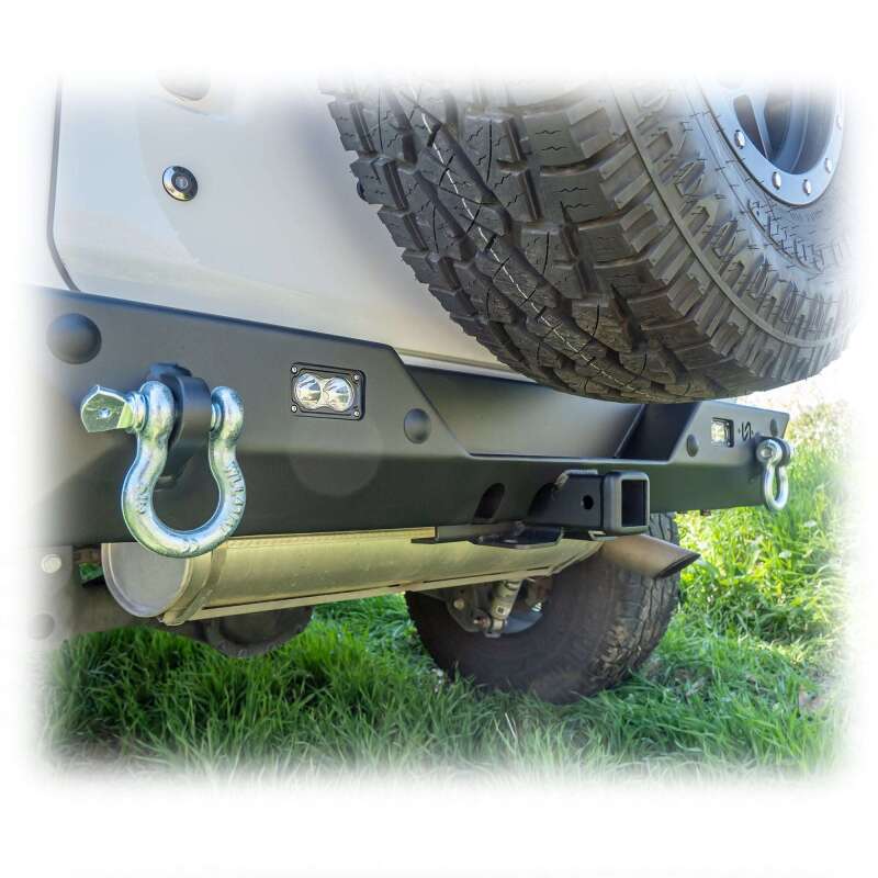 Turn Offroad 2018+ Jeep JL Rear Bumper w/ Hitch & Lights