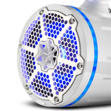 Load image into Gallery viewer, DS18 Towers With Built In Driver And Passive Radiator Tower 8in 1in 180 Watts RMS RGB LEDs White