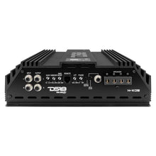 Load image into Gallery viewer, DS18 1-Channel Amp 9200 Burst/0.5ohm 5000/1ohm 3500/2ohm 2200/4ohm Watts RMS w/ Voltmeter Black