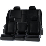 Covercraft 2025 Ford Explorer Leatherette Precision Fit Custom 2nd Row Seat Covers - Black