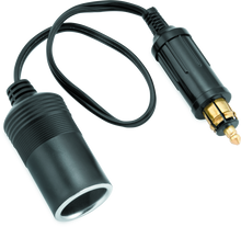 Load image into Gallery viewer, BikeMaster 12-Volt/15-Amp Male Plug DIN (Plugs Into Female Cigarette Lighter Outlet)