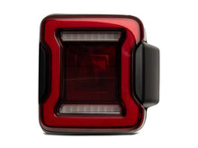 Load image into Gallery viewer, Raxiom 18-23 Jeep Wrangler JL Horizon LED Tail Lights- Black Housing- Red Lens