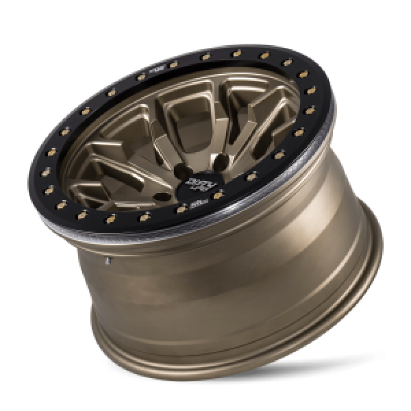 Dirty Life 9303 DT-1 17x9 / 8x170 BP / -12mm Offset / 130.8mm Hub Satin Gold Wheel - Beadlock - GTR Auto