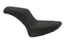 Load image into Gallery viewer, Mustang 00-15 Harley Softail Standard Rear Tire Fastback 1PC Seat w/ Diamond Stitch - Black