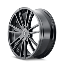 Load image into Gallery viewer, Kraze KR183 Spectra 18x8 / 5x112/120 BP / 40mm Offset / 74.1mm Hub Gloss Black Wheel