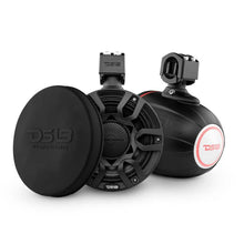 Load image into Gallery viewer, DS18 Marine And Powersports 8in 250 Watts RMS RGB LED Lights PRO-HY8.4B Incl Cover Included Black