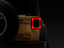 Load image into Gallery viewer, Raxiom 07-18 Jeep Wrangler JK Axial Series Carver LED Tail Lights- Black Housing (Smoked Lens)