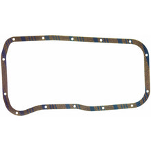Load image into Gallery viewer, Fel-Pro Nissan Stanza OS 30629 C Engine Oil Pan Gasket Set Blue Stripe cork-rubber