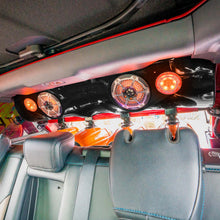 Load image into Gallery viewer, DS18 21-25 Ford Bronco 4-Door Overhead Bar Fits 4 x 8in/2x 6.5in/2x 3.78in (Speakers Not Included)