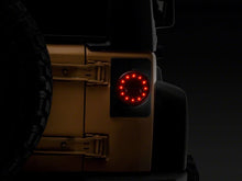 Load image into Gallery viewer, Raxiom 07-18 Jeep Wrangler JK Axial Series Halo LED Tail Lights- Black Housing (Clear Lens)