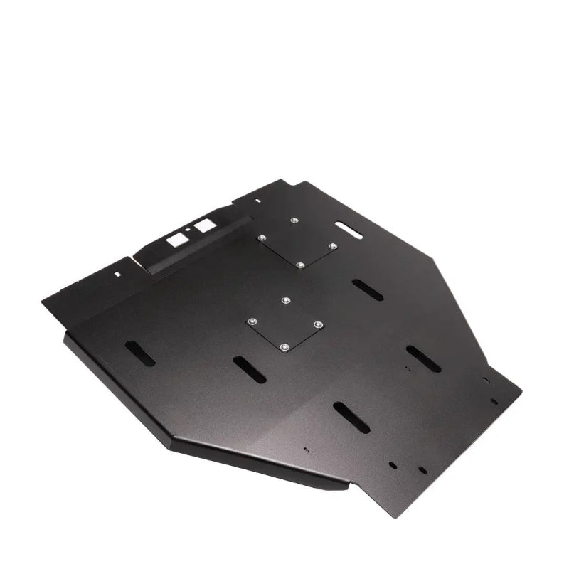 Cali Raised 2024+ Toyota Tacoma Transmission Skid Plate - Hybrid / Steel / Powder Coat CR4325