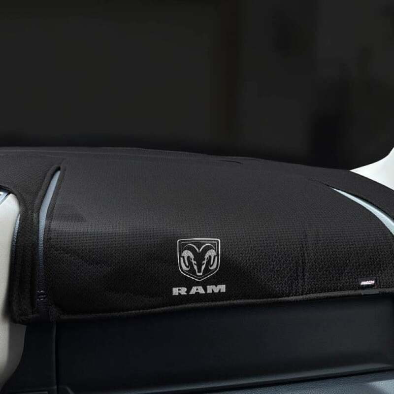 Covercraft 19-24 Dodge Ram 1500 Classic / 10-18 Dodge Ram 2500/3500 LE Dash Cover w Logo 61840FR11-00-25