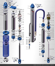 Load image into Gallery viewer, King Shocks 2.5 Air Shock/Bump Stop Buna Seal Kit