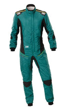 Load image into Gallery viewer, OMP TECNICA SUPERLIGHT OVERALL SFI GREEN SZ 46