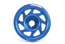 Load image into Gallery viewer, PERRIN 93-14 Subaru Impreza (Incl. 02-14 WRX) / 04-21 STI (w/o AC) Lightened Crank Pulley - Blue