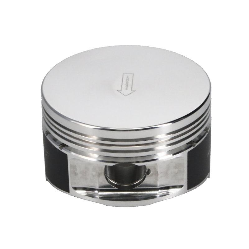 Manley Ford 4.6L/5.4L (3Valve) Flat Top Forged Aluminum 3.572in Bore 0cc Dome Piston Set - GTR Auto