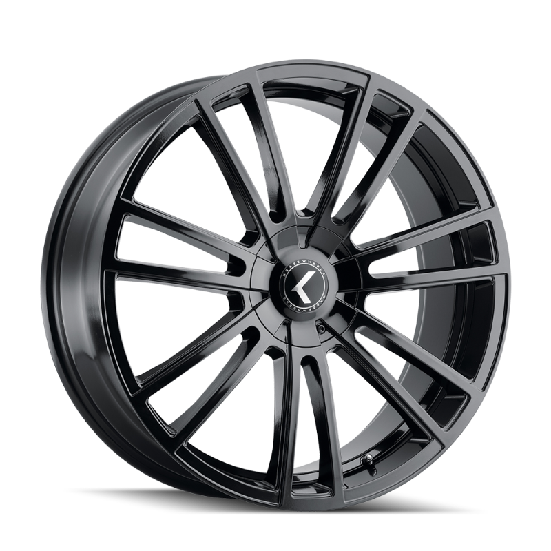 Kraze KR183 Spectra 18x8 / 5x112/120 BP / 40mm Offset / 74.1mm Hub Gloss Black Wheel