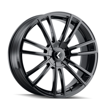 Load image into Gallery viewer, Kraze KR183 Spectra 18x8 / 5x112/120 BP / 40mm Offset / 74.1mm Hub Gloss Black Wheel