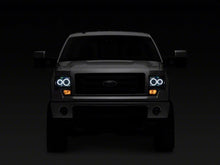 Load image into Gallery viewer, Raxiom 09-14 Ford F-150 Super White LED Halo Projector Headlights- Black Housing (Clear Lens)
